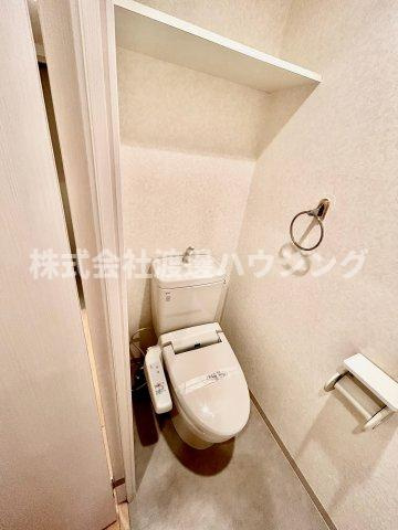 ニッケノーブルハイツ江坂のトイレ