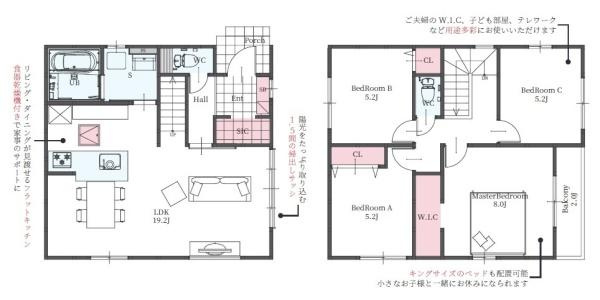 柏原市大県４丁目 ２号棟 ／新築一戸建