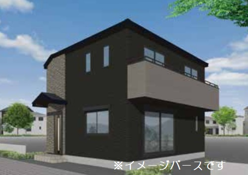 新築一戸建て 川越市砂新田の外観パース|外観パース