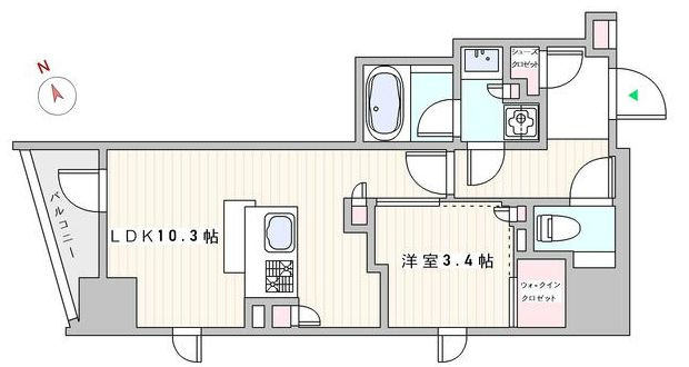台東区蔵前１丁目の賃貸マンション
