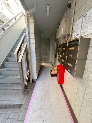 キュービック永山のロビー