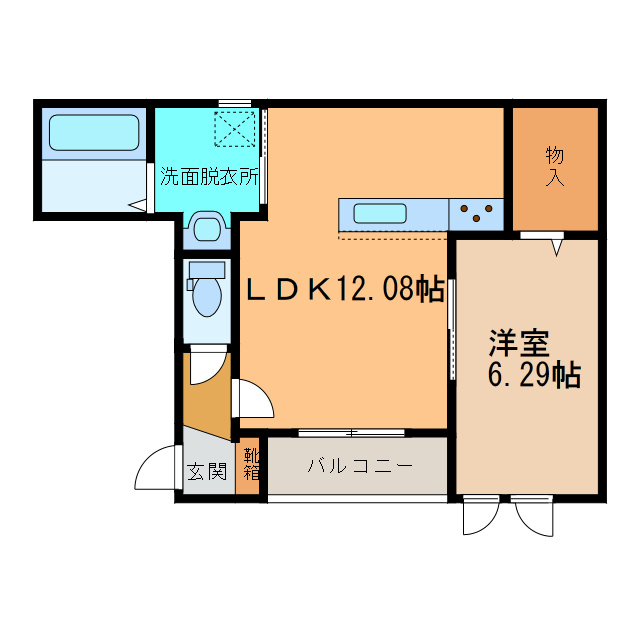 ヴィフレアの間取り