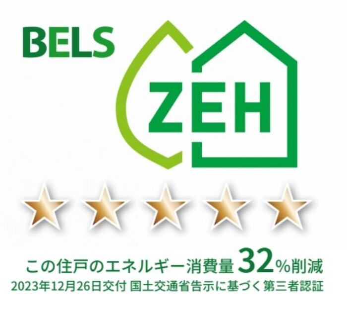 （仮称）中葛西5丁目プロジェクトの省エネ性能ラベル