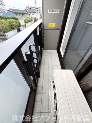 【バルコニー】 | D-room沖野上Ⅱ | 北東向き