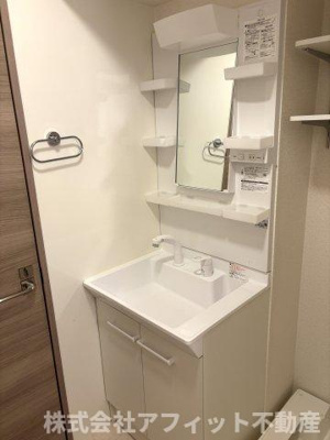 【洗面所】 | D-room沖野上Ⅱ | 洗髪洗面化粧台