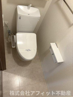 【トイレ】 | D-room沖野上Ⅱ | 温水洗浄暖房便座