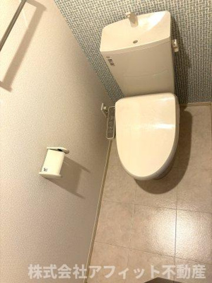 【トイレ】 | エコール草戸 | 温水洗浄暖房便座