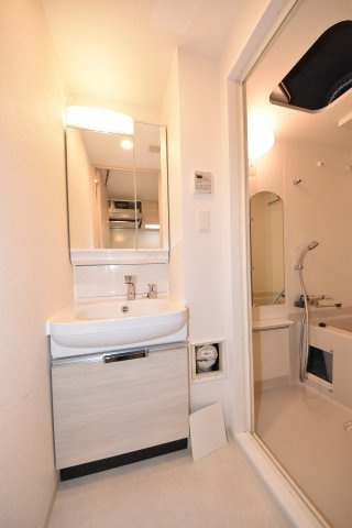 プレサンス立売堀ベルヴィルの洗面所