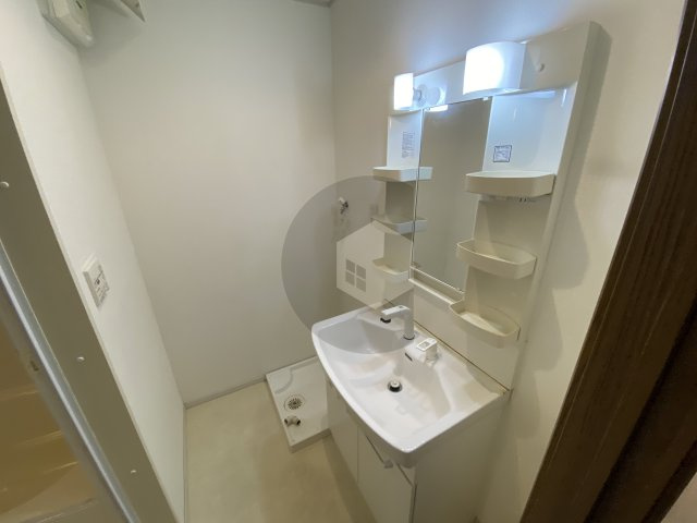 ソフテイルSIXの洗面所