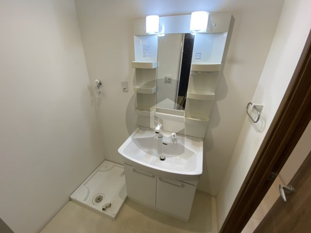 ソフテイルSIXの独立洗面台