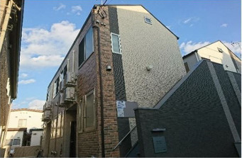 ハーモニーテラス八幡山の外観|外観は落ち着いています