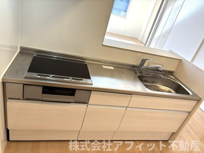 【キッチン】 | ダンホームA | IHクッキングヒーター付き