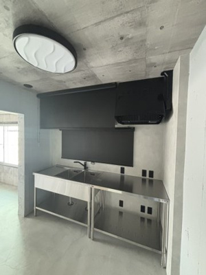 【キッチン】 | リゾートビラ西戸崎 | コンパクトなキッチンで掃除もラクラク