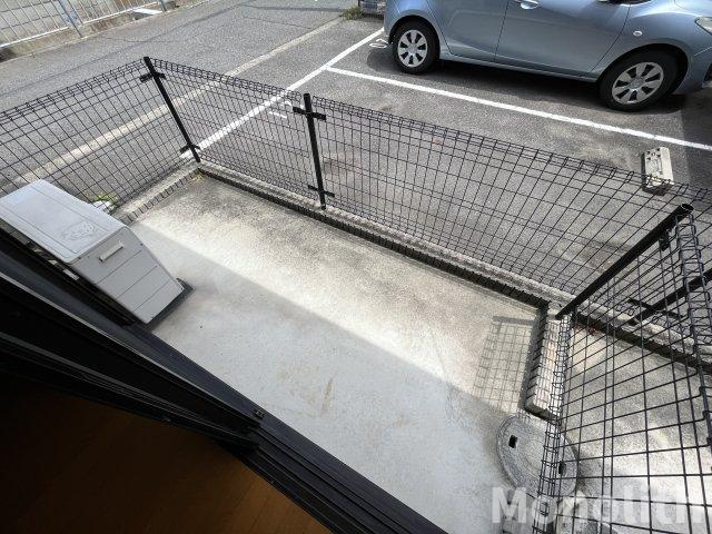 クローリスメゾンⅠ番館のバルコニー