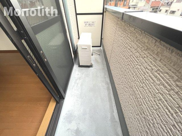 パセオ久米田のバルコニー