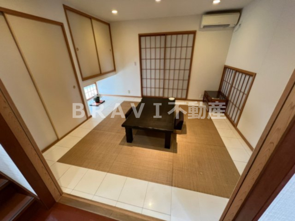 奈良県奈良市藤ノ木台2丁目戸建て　BRAVI不動産の和室|【奈良県奈良市藤ノ木台2丁目戸建て】和室があると、家にあたたかい雰囲気が生まれます