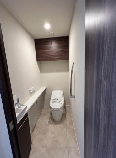 【トイレ】 | ザ・タワー十条 | 毎日使う場所だから、より快適な空間に仕上げられています。