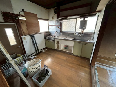 【キッチン】 | 【再建築不可】藤岡市藤岡　平屋