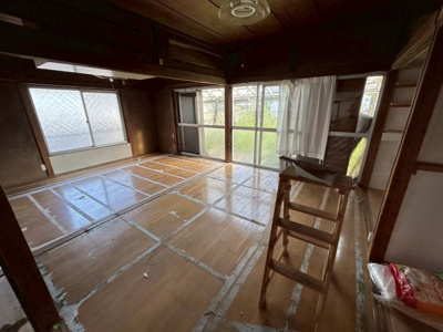 【居間・リビング】 | 【再建築不可】藤岡市藤岡　平屋