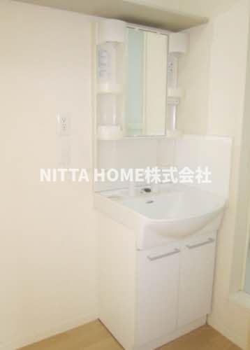 アプリコットの洗面所|独立洗面化粧台もありますよ○