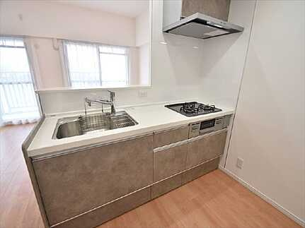 ファミール江波公園リバーサイド参番館のキッチン