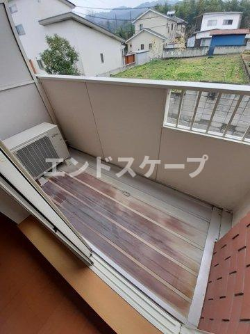 ポワールメゾンＤのバルコニー|高崎、前橋のお部屋探しはエンドスケープまで！お客様の理想お聞かせ下さい♪