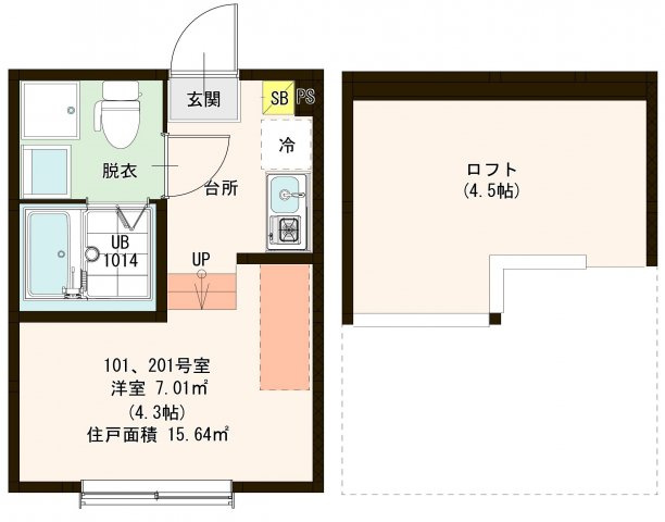 【間取り】 | Pear Flora