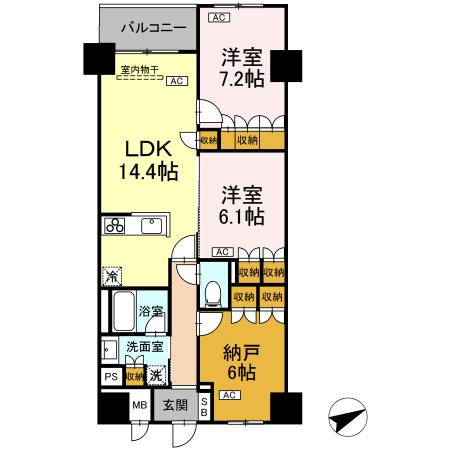 サンジョイアゼロの間取り
