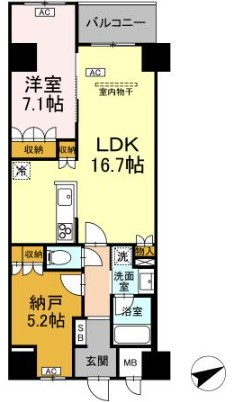 （仮称）中葛西5丁目プロジェクトの間取り