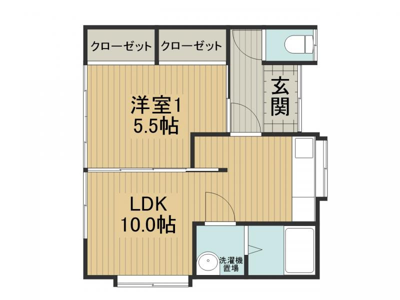 kitahara yutaka アパートの間取り