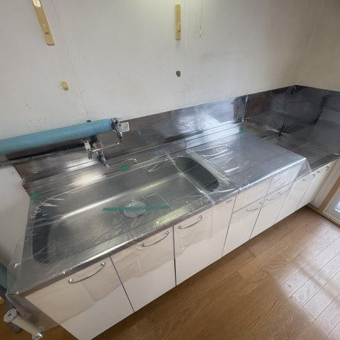 マンション城のキッチン