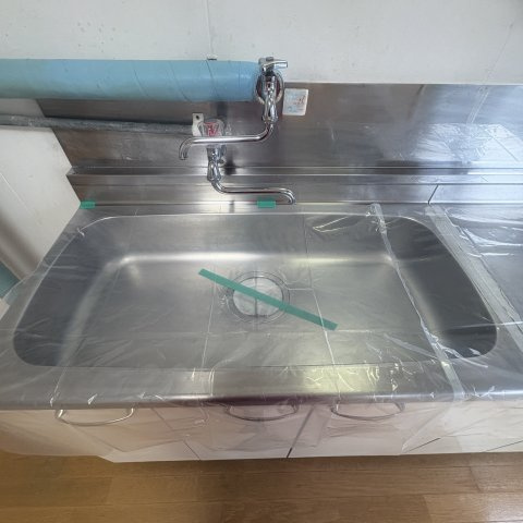 マンション城のキッチン