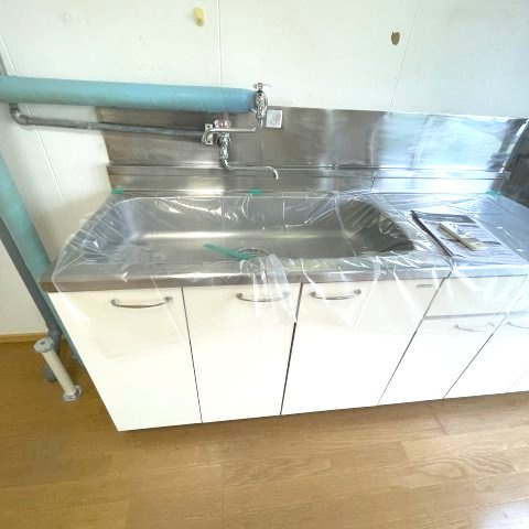 マンション城のキッチン