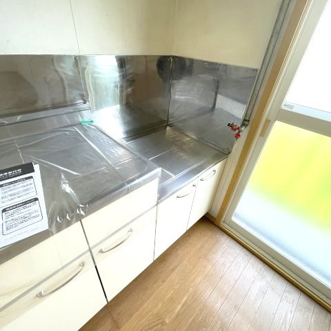 マンション城のキッチン