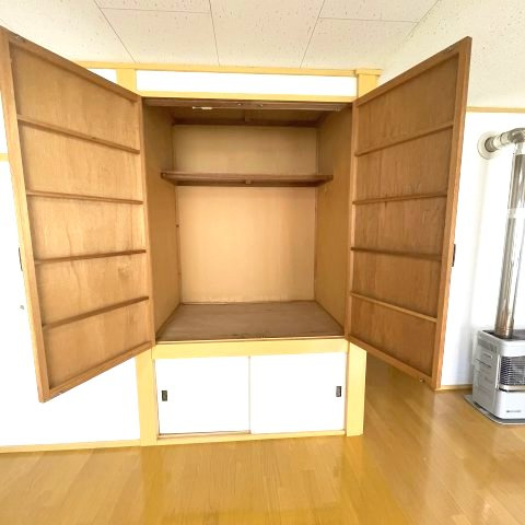 マンション城の収納