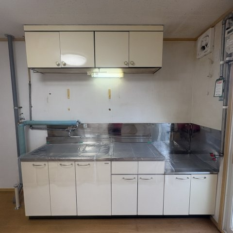 マンション城のキッチン