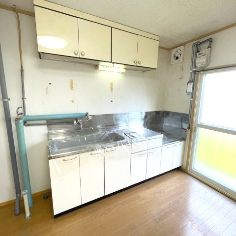 マンション城のキッチン