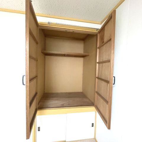 マンション城の収納