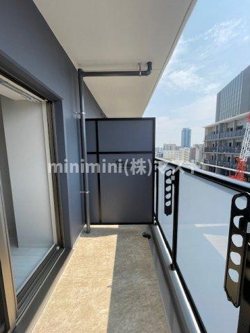 リヴェント森ノ宮のバルコニー