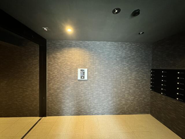 ガリシア品川南大井のエントランス|ゆとりのあるエントランスです