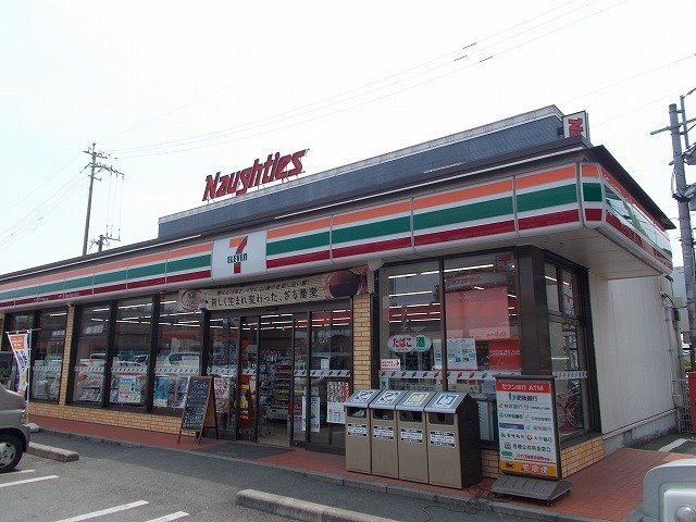 熊本市中央区黒髪６丁目のアパートの周辺|セブンイレブンまで740m
