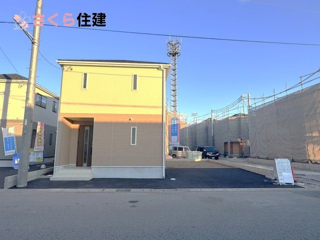 クレイドルガーデン　宇都宮市川田町第6　５号棟の駐車場|カースペース２台可能です。