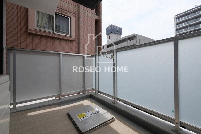 アーバンドルフ天満のバルコニー