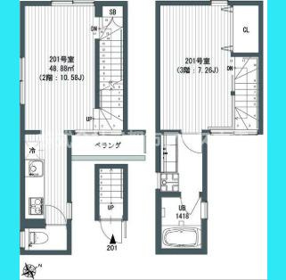 【間取り】 | グランノワール恵比寿 | グランノワール恵比寿