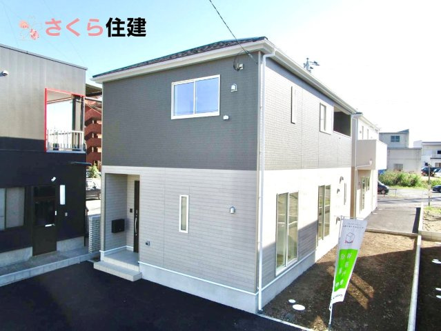 クレイドルガーデン　宇都宮市川田町第6　７号棟の外観|７号棟　お子様から「部屋がほしい…」そんな成長もうれしい♪さらなる成長見守る4LDKの新築マイホーム