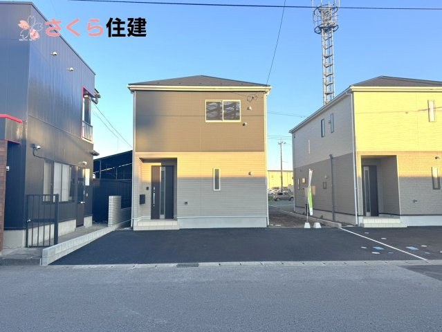 クレイドルガーデン　宇都宮市川田町第6　７号棟の駐車場|カースペース２台可能です。						
