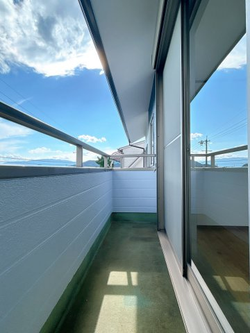 リフォーム中古戸建　本巣市法林寺　平成９年築のバルコニー