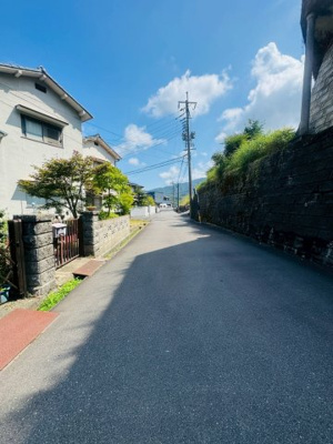 【前面道路含む現地写真】 | 広島市安佐北区可部町桐原　土地