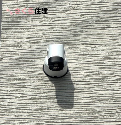 クレイドルガーデン　宇都宮市川田町第6　８号棟の防犯設備|防犯カメラ完備！趣味の旅行で家をあけても、安心セキュリティです。
