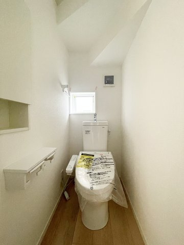 新築戸建・建売　柴田町船岡東1丁目　耐震・制震　船岡小・船岡中のトイレ